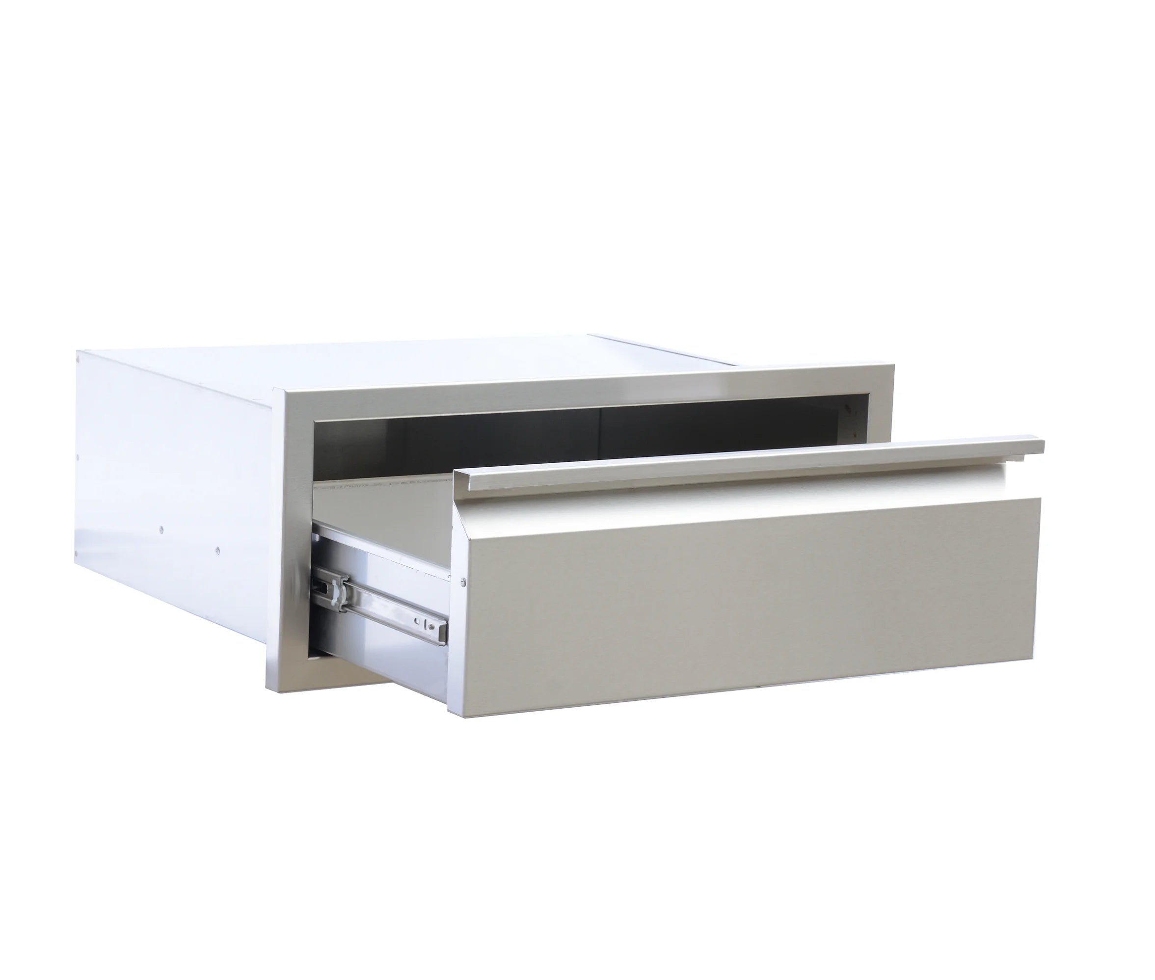 Stainless Steel Modern Outdoor Kitchen BBQ Island Single Drawer with Drawer Slide