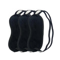 Personalized Printing Soft Velvet Sublimation Blanks White Neoprene Light-proof Sleeping Eye Cover Eye Mask RTS Cooler Holder