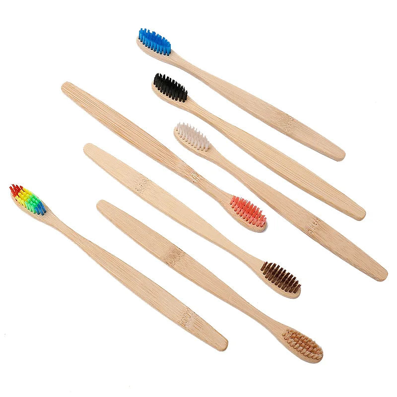 Health Low Carbon Environmental Protection Bamboo Charcoal Toothbrush Support Customized