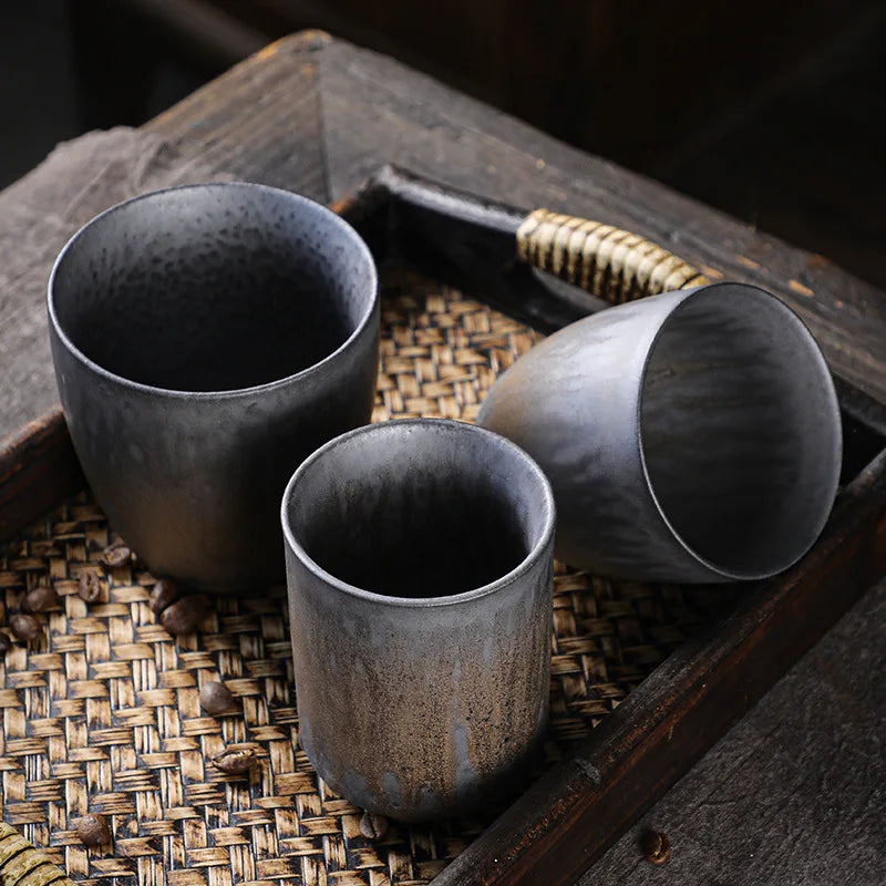 Creative 200/300ml Cups Gawa Handmade Pottery Mug Turkish Ceramic Coffee Cup