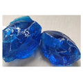 Blue Coloured Crushed Glass (Solid Structure) for Landscaping Flooring Bedroom Living Room & Workshop Use