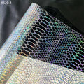 Wholesale 0.4MM Custom Printed DIY Laser Transparent Circle Pattern PVC Soft Film