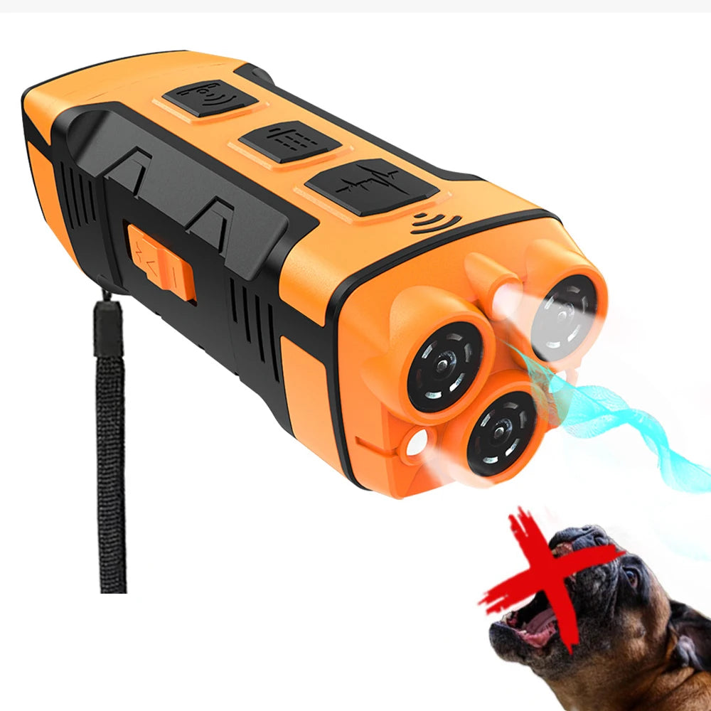 Anti Barking Device Ultrasonic Dog Rechargeable Dog Repeller Ultrasonic Dog Bark Stop Device