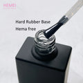 Private Label Clear Strengthener Builder Hard Rubber Base Coat Jelly Gel Nail Polish No Heat