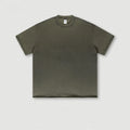 Heavy Cotton t Shirt Crew Neck Stone Washed t Shirts Wholesale 280 Gsm Cotton t Shirt