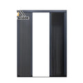 Built-In Aluminum Alloy Non-Rail Automatic Push-Pull Type Screen Door Plain Technique Mosquito-Proof Blinds Shades 100% Blackout