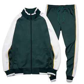 Wholesale Tracksuit for Men Zipper Sportswear Jogging Men Casual Two-Pieces Tracksuit Set
