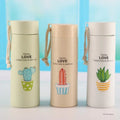 Wholesale 400ml 40cl Glass Water Bottle with Plastic Sleeve
