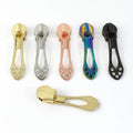 For Deepeel ZT954 Clothing Zipper Puller 5# Nylon Bag Zipper Slider with Metal Accessories