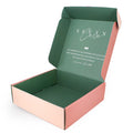 Custom Logo Corrugated Board Recyclable Shipping Mailer Box with UV Coating for Home Decoration