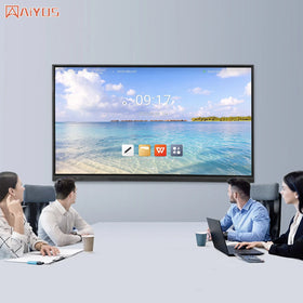 65 75 85 98 Inch Smart Board Digital Signage Electronic Whiteboard UHD Android 12.0 4GB+32GB Educational Screen