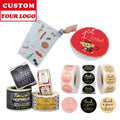Custom Cheap Eco-Friendly Round Shape Customized Custom Hat Stickers