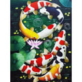 Diamond Painting Diy Handmade Custom 30*40cm Lucky Charm Fish 5D Diamond Painting Kits Low Price Good Quality