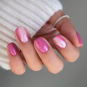 Wholesale Private Label Pcs Box Nail Tips Acrylic Pink Square False Nails Press on Nails