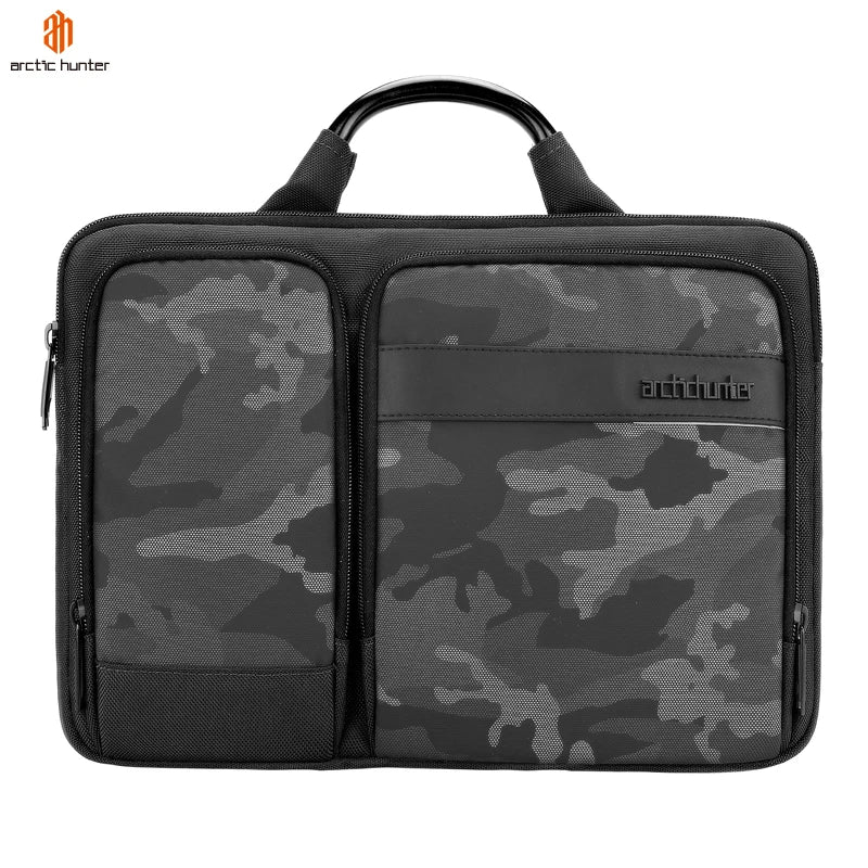 Arctic Hunter 14.1 Inch Waterproof Large Capacity Lightweight Crossbody Business Camo Laptop Briefcase Portable Tote Bag