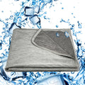 Customized Large Luxury Summer Body Cooling Throw Sofa Hotel 100% Nylon Cool Blanket for Home Beach Picnic