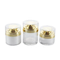50ml 30ml Airless Pump Acrylic Cosmetic Cream Pump Jar Lotion Skincare Packaging Airless Container Airless Jar