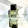 Custom Logo Luxury Empty Square Green Perfume Bottle 30ml 1oz Glass Bottle Free Sample Provide