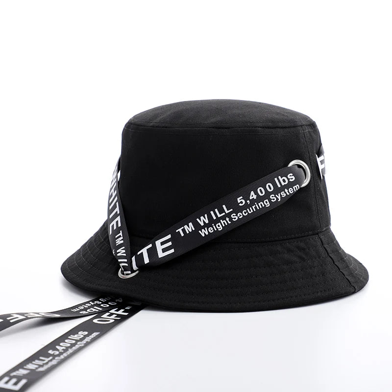 Cheap Unisex Stylish Hip Hop Plain Cotton Fisherman Bucket Hats