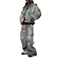 YSJY Manufacturers Outerwear Camouflage Work Uniform Hunting Suit Training Jacket and Pant Set Camo Cargo Tracksuit for Men