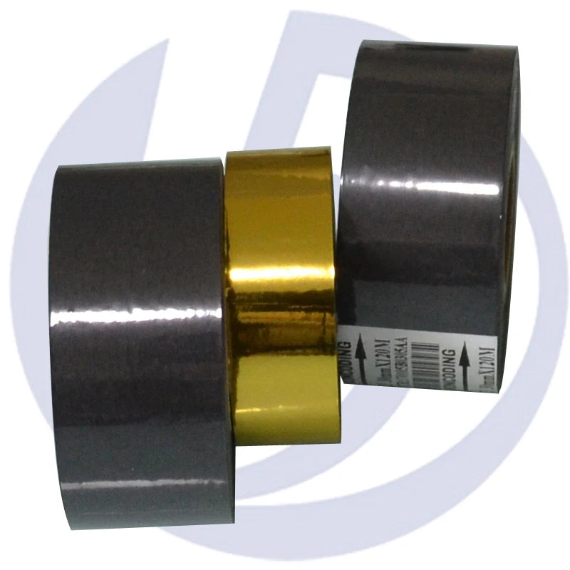 UC3 Black 30mm Width 120M Length Customizable for HP241b HP241 Hot Stamping Ribbon