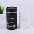 Custom Round Kraft Paper Tube Packaging for Tea Handcrafted by Factory