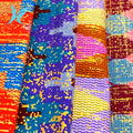 Wholesale 2+4yards Kente Design Wax Printing 100%Con African Print Fabric Ankara Fabrics
