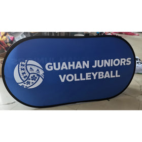 Collapsible Supplier Fabric Tension Pop-Up A-Frame Stand Banner Pop up a Frame Banners Display