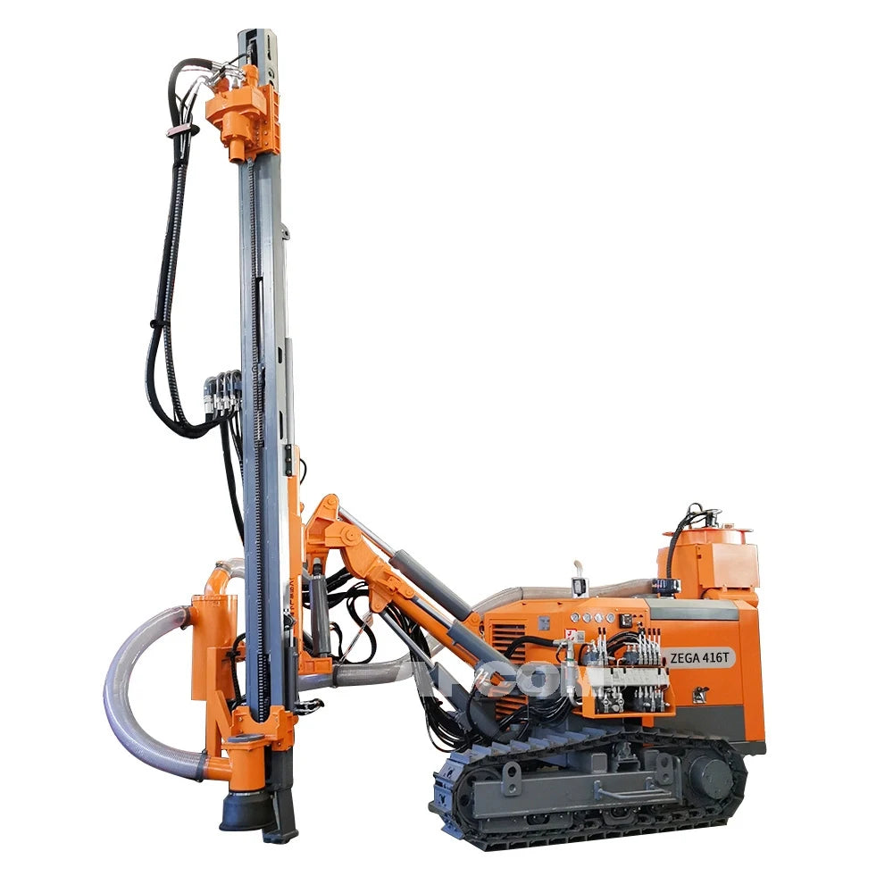 ZEGA 416T Small Dth Drill Rig Vialvv Rotary Borehole Mine Drilling Machine Spare Parts Rotary Head for Mining Drill Rig