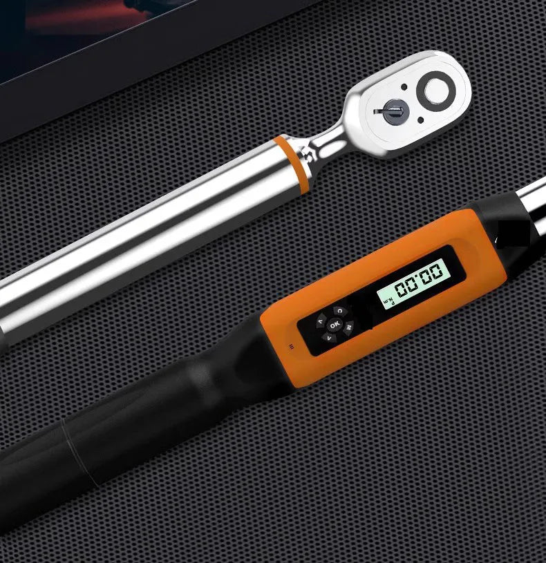 Digital Torque Ratchet Wrench Angle Electric Torque Wrench With Digital Display Adjustable 1/2 1/4 3/8