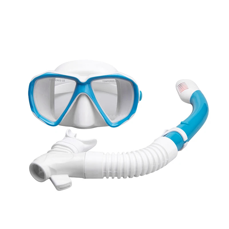 Wholesale Cheap Price Freediving Equipment Silicone scuba Diving Mask and Snorkel Set