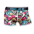 Cotton Boys Underwear Comfortable Trunk Boxers Breathable Fashion Trend Underpants Colorful Cartoon Mid-Waist Shorts Boxer