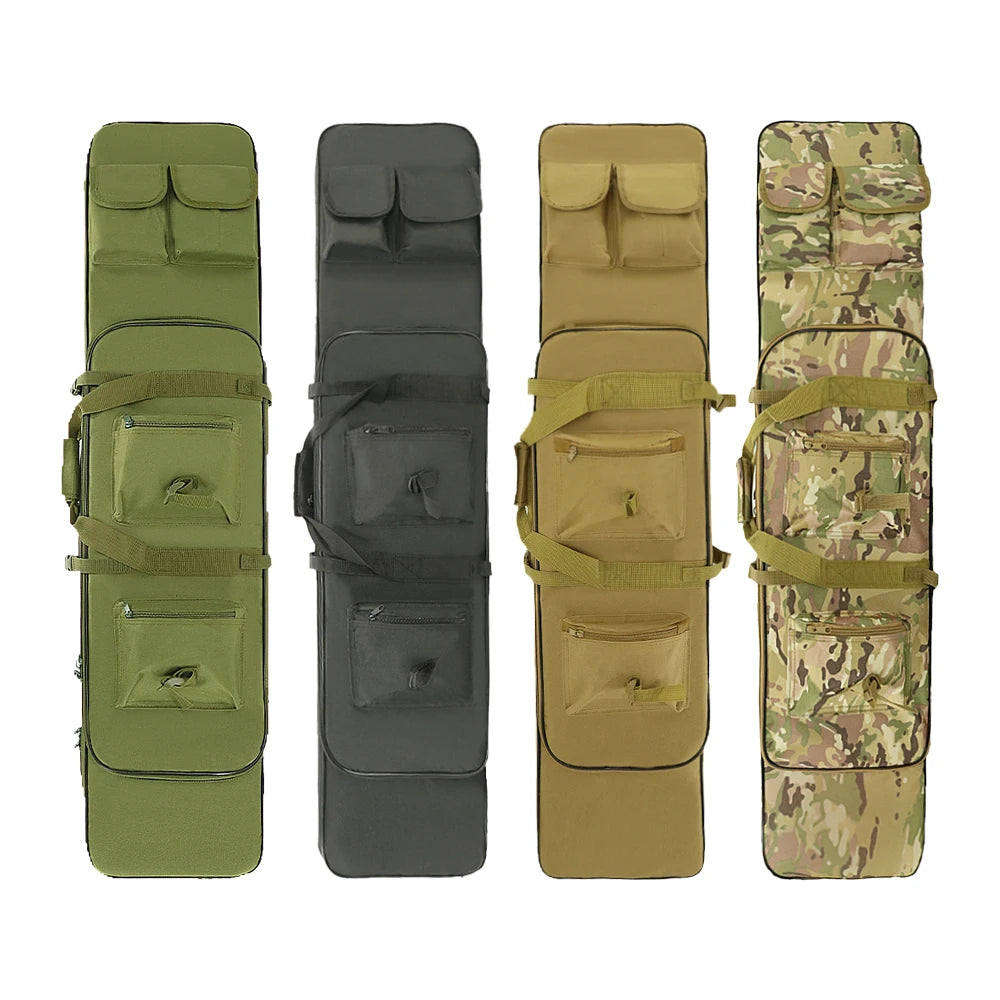 37''47'' Tactical Double Long Gun Bag Shooting Hunting Water Resistant Padded Gun Transportation Case