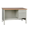 Office Equipments Steel Office Desk PC Computer Desks Work Writing Table with 2 Drawers