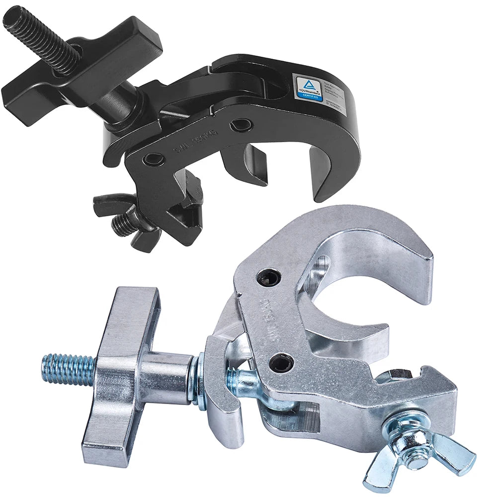 Heavy Duty Truss ClampCompatible With 1.5-2.0 Inch(38-52)mm Dj Lights Clamp for Stage Lights Clamp for Moving Head Par Lights
