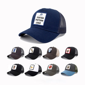 Wholesale Custom 5 Panel Gorra De Camionero Caps Classic Animal Mesh Adjustable Plain Blank Trucker Cap Hat