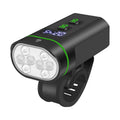 BORUiT 4000 Lumens LED Bicycle Headlight Aluminum Alloy Rechargeable Waterproof Outdoor for Night Riding Lighting Bike Lights