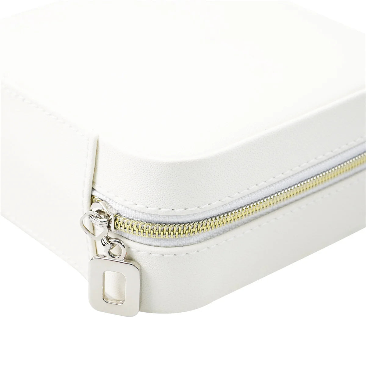 Organizer Display Case Gift Travel Storage Ring Small Packaging Resin Mold Customizable Logo Printed Satin Ribbon Jewelry Box