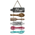 Retro Wooden Hanging Sign Pastoral Style Wall Art Decoration Suitable for Kitchen Dining Room and Home Wall Hanging Ornaments