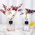 Romantic 50ml Dried Flower Reed Diffuser Eco-Friendly Alcohol Free Home Decor Essential Oil Glass Aromatherapy Fragrance