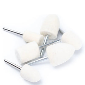 Straight Shank Conical Shaped Head Mounted Abrasive Grinding Head Points Stone