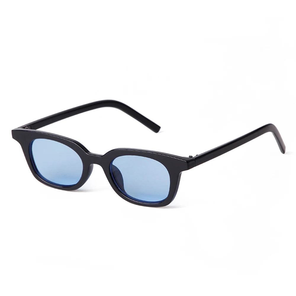 STORY STY4109D Luxury Brand Design Sun Glasses Fashion UV400 Protection Customized Logo Blue Rectangle Sunglasses for Women Men