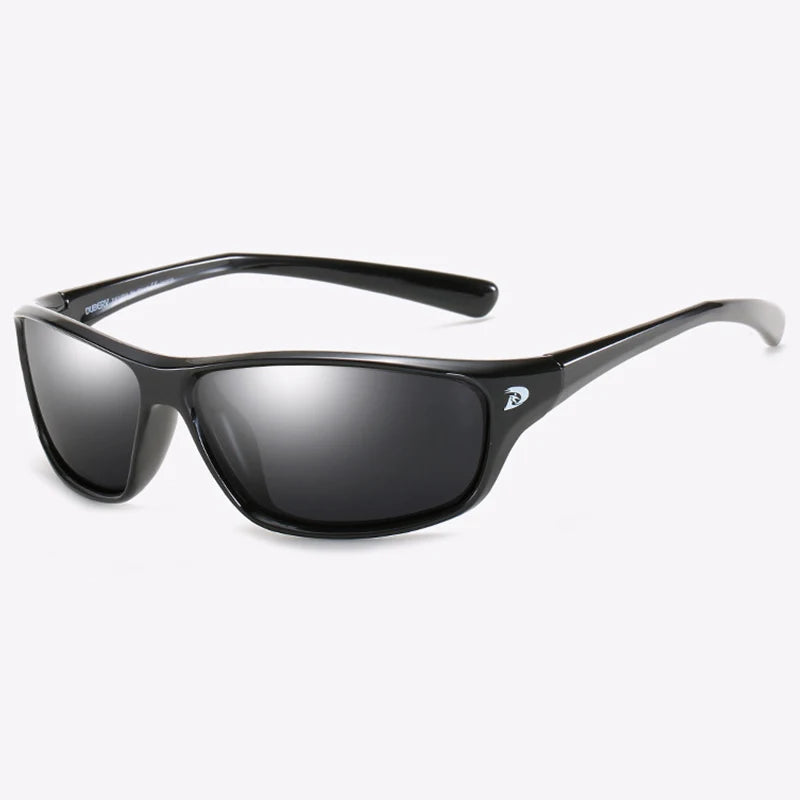 DUBERY Sports Style Polarized Sunglasses Men 2021 New  Fashion Outdoor Travel Sun Glasses Ultralight Glasses Frame Goggles D135