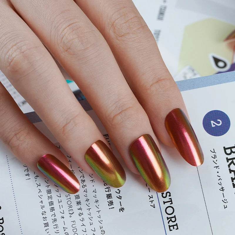 Huizi Custommental Beetle Effect Design 2D UV Gel Semi Curd Art Nail Polish Wraps Stickers Free Eco-friendly OEM/ODM Supported