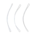 clear Plastic PVC Luggage Tag Loop Strap 23cm Length
