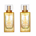 50ml Screw Top Flat Square Glass Bottle Rectangle Perfume Bottle Sub-Bottling Cosmetic Spray Pump Empty UV Bottle
