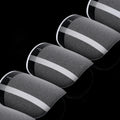 Extra Short XXS XS Coffin Almond Soft Gel Nail Tips Custom Logo Wholesale Curved Full Cover Stiletto Nail Tips