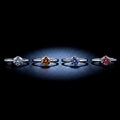 925 Sterling Silver Inlaid Vvs1 D Color 1CT Moissanite Diamond Ring Straight Arm Classic 4 Prongs Wedding Ring for Women