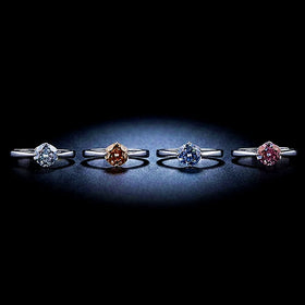 925 Sterling Silver Inlaid Vvs1 D Color 1CT Moissanite Diamond Ring Straight Arm Classic 4 Prongs Wedding Ring for Women