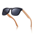 GWTNN OEM Gafas De Sol Uv Protected Wooden Square Sunglasses